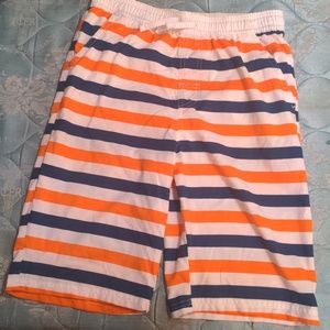 Lily and Dan swim trunks